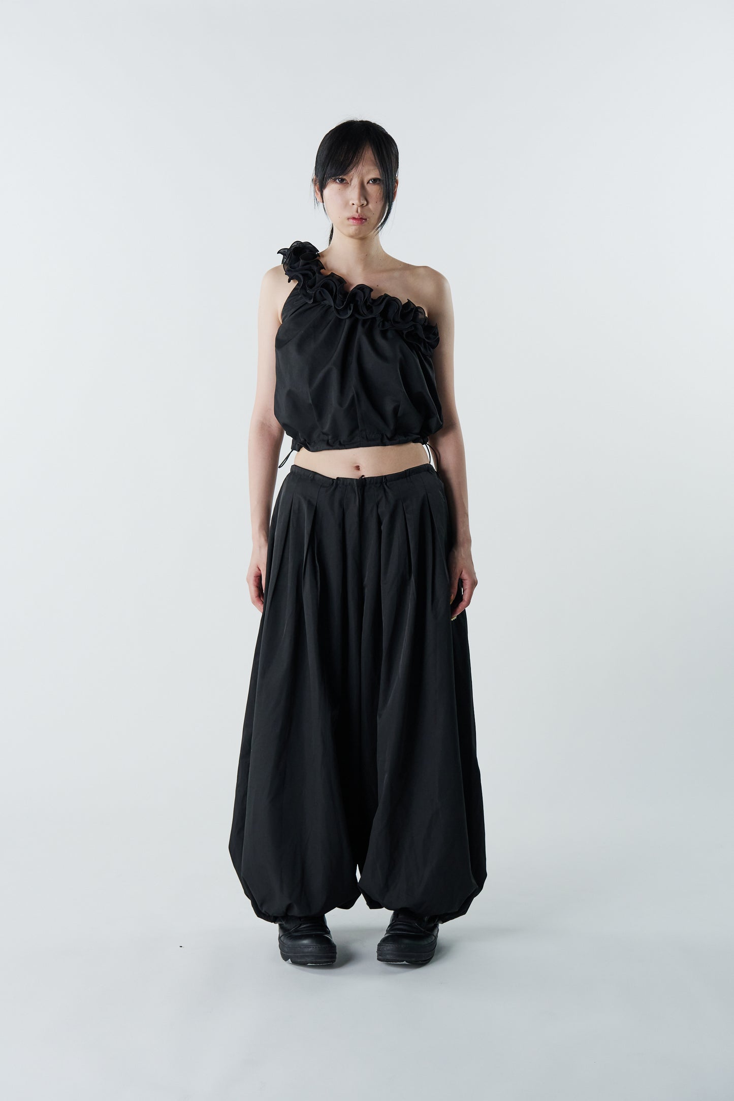 Ruffele One Shoulder Top