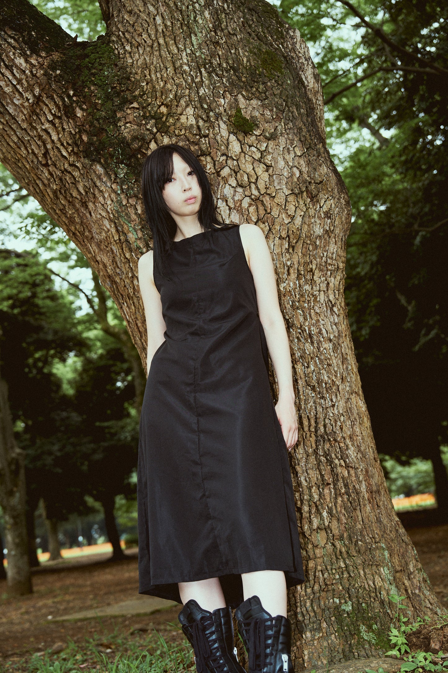 Noil A-Line Onepiece
