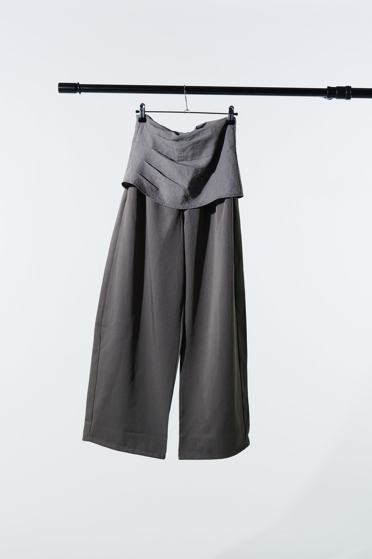 Noir Draped Pants
