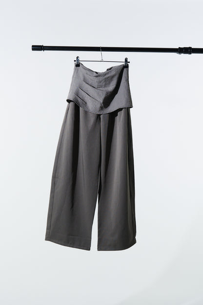 Noir Draped Pants