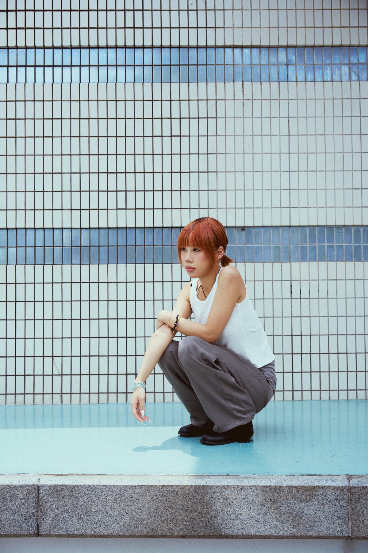 Noir Draped Pants
