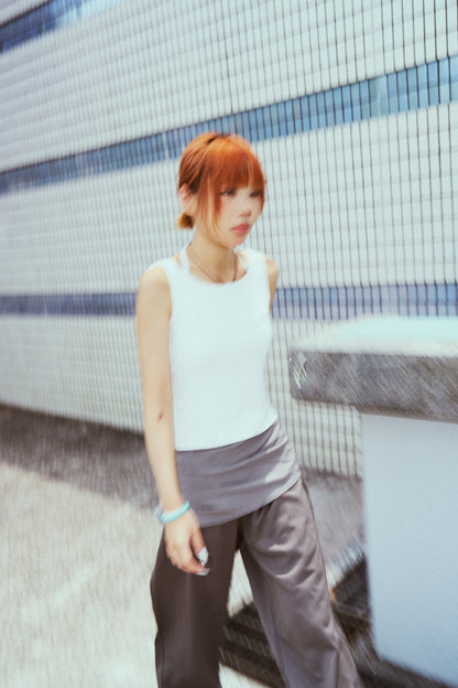 Noir Draped Pants