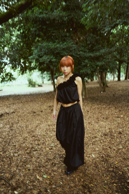 Ruffele One Shoulder Top
